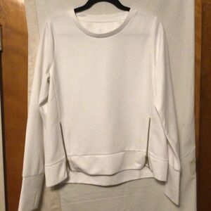 Roomy ribbed casual light academia blouse by Addison Bay SZ S